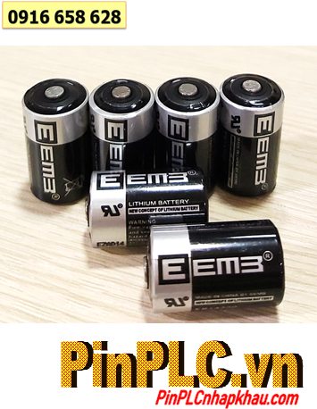 EEMB ER14250, Pin nuôi nguồn PLC EEMB ER14250 lithium 3.6v 1/2AA 1200mAh chính hãng